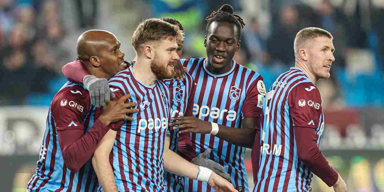 Trabzonspor 4-0 Net Global Sivasspor (Maç Sonucu) Fırtına sert esti!