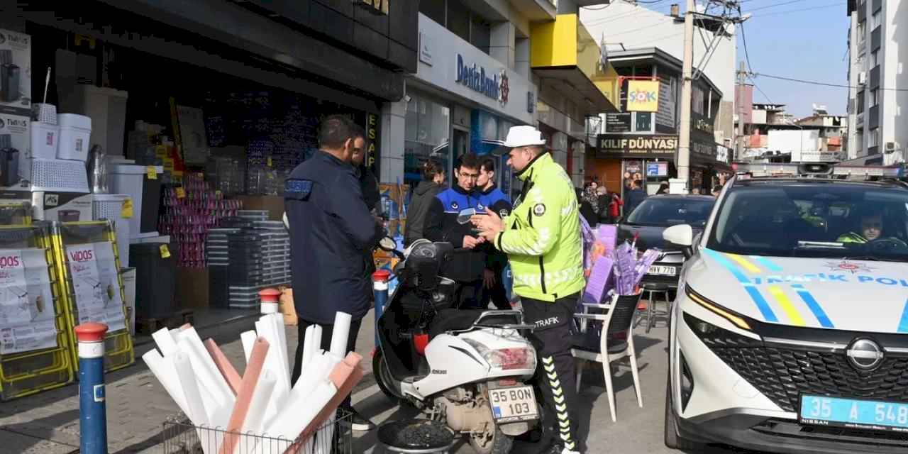 İzmir Karabağlar'da ikili denetim