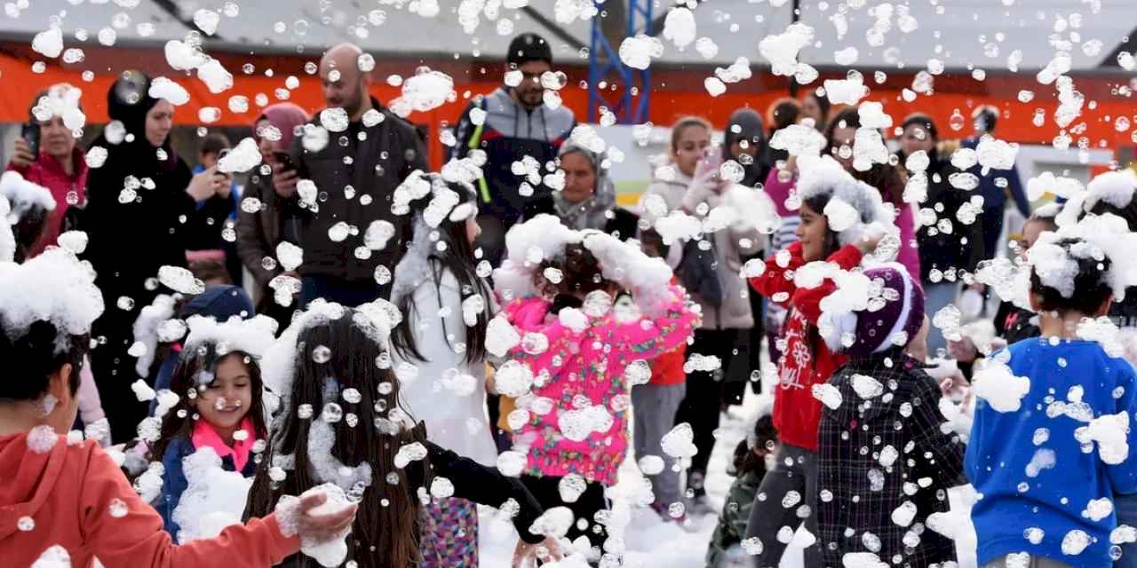 Antalya Muratpaşa'da çocuklara dopdolu yarıyıl tatili