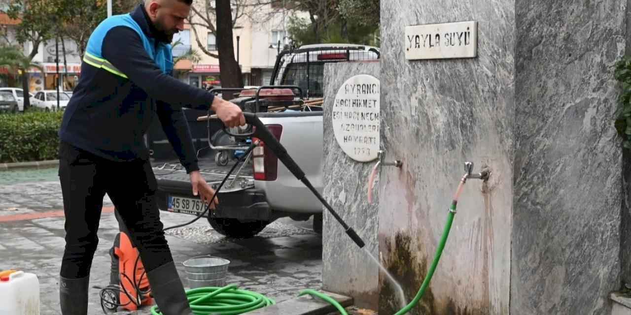 Manisa'da hayrat çeşmeleri hayat buluyor