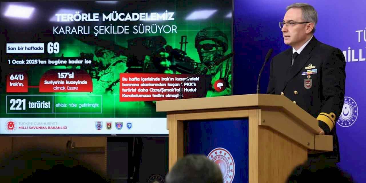 23 günde 221 terörist etkisiz!