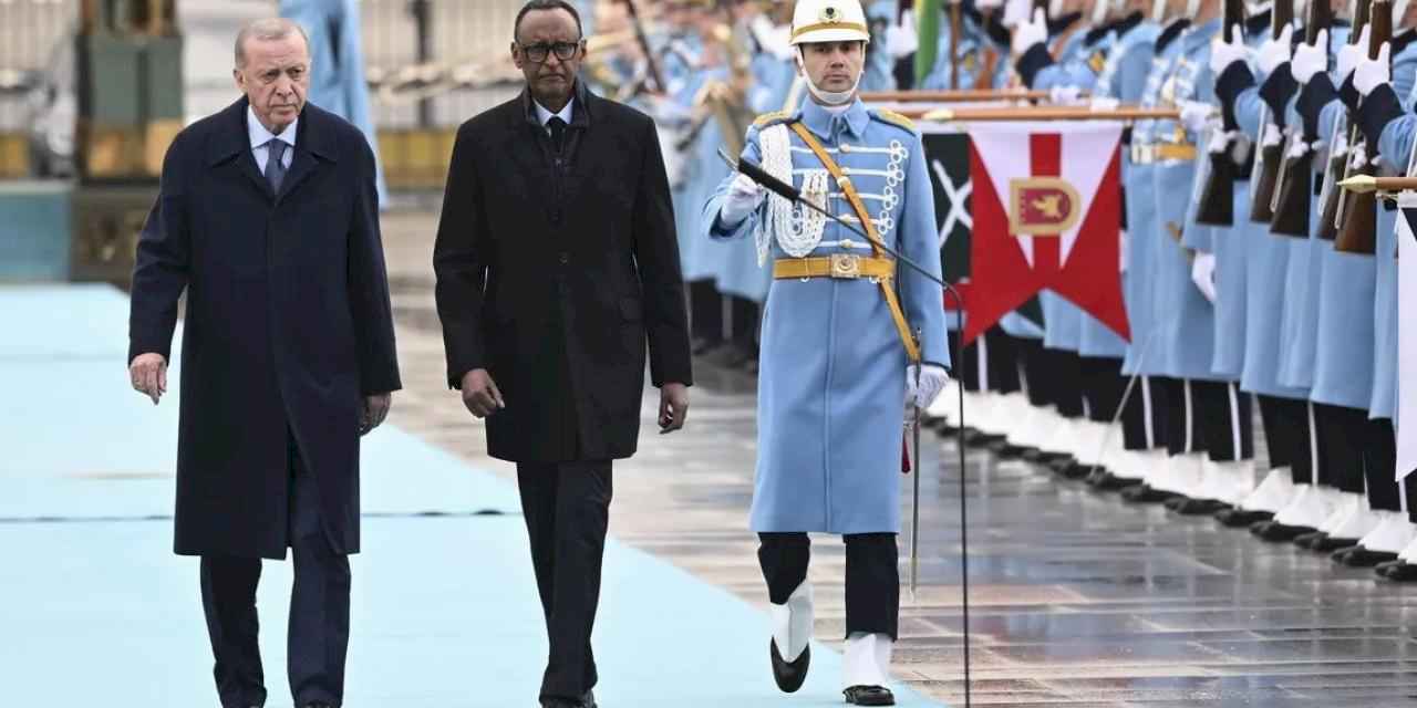 Ruanda Cumhurbaşkanı Paul Kagame Ankara’da