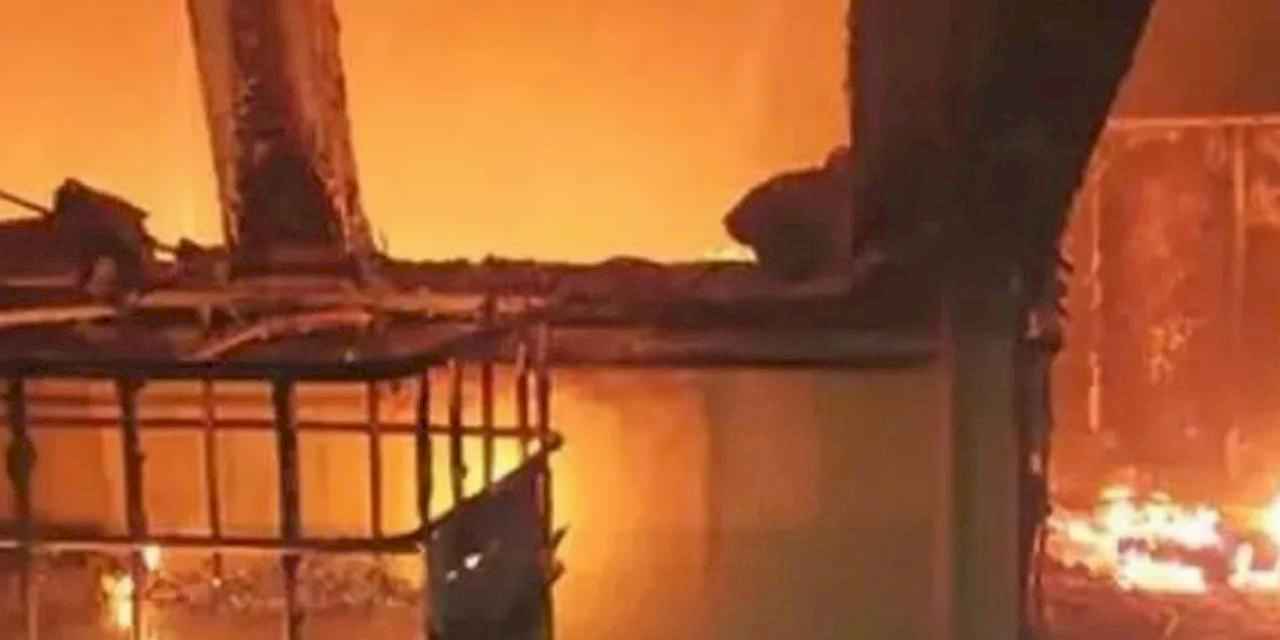 Yangın faciasının 2.5 saatlik kaydı çıktı