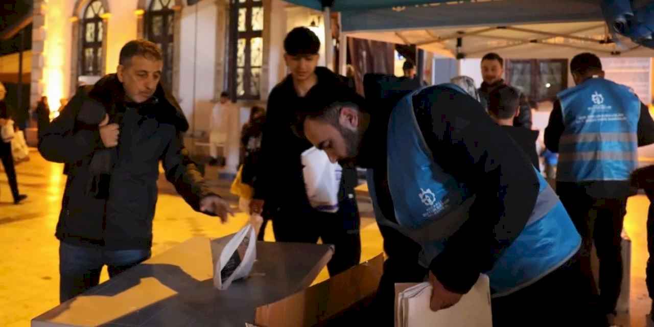 Kocaeli'den kandillik ikram