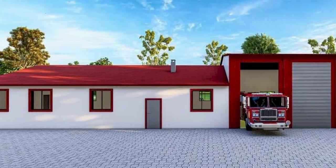 Malatya Darende’ye itfaiye hizmet binası inşa ediyor