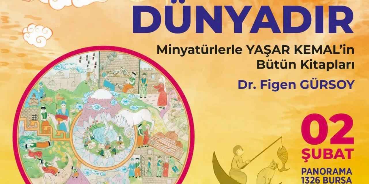 Bursa Osmangazi’de minyatür sanatıyla Yaşar Kemal sergisi