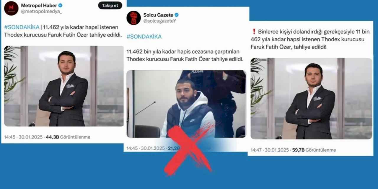 Thodex'in kurucusunun tahliye iddiaları 'Dezenformasyon'