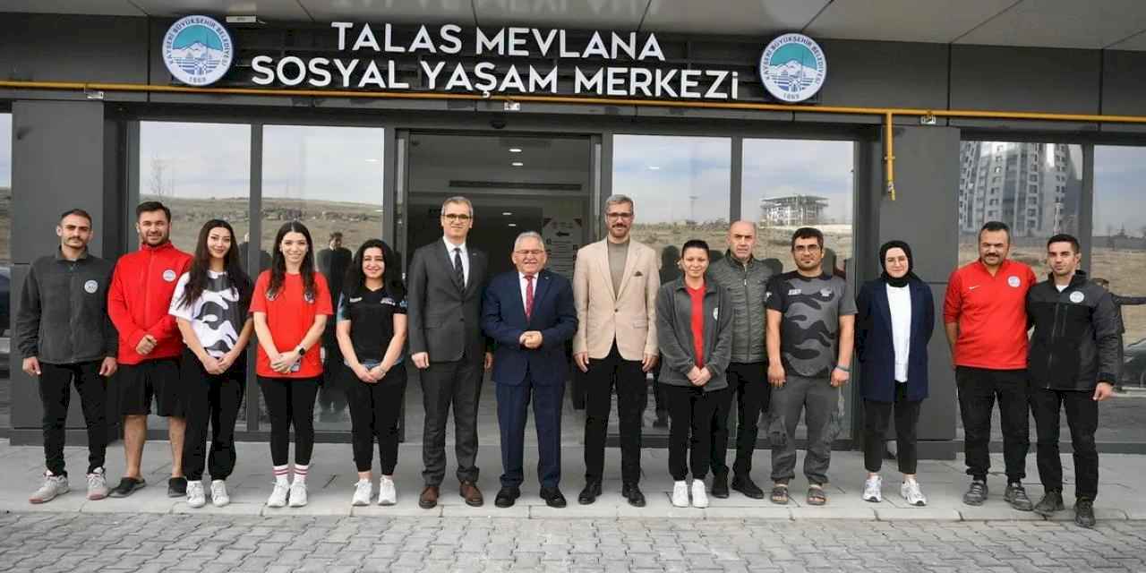 Kayseri Talas'a Sosyal Yaşam Merkezi