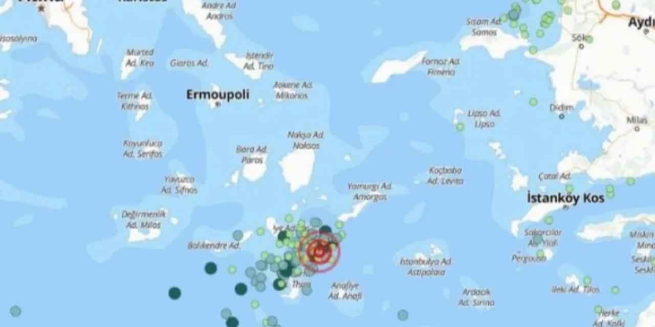 Ege ortalama 7 dakikada bir sallanıyor! 6 günde 450'nin üzerinde deprem kaydedildi