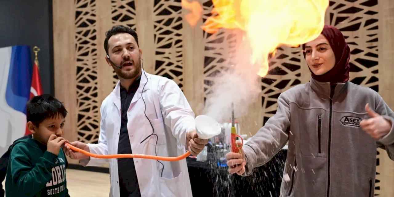 Bursa Karacabey'de çocuklara unutulmaz yarı yıl tatili