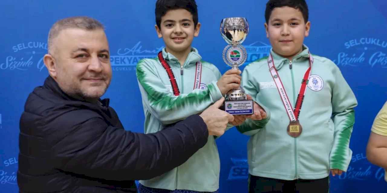 Konya Selçuklu masa tenisi müsabakalarına ev sahipliği yaptı