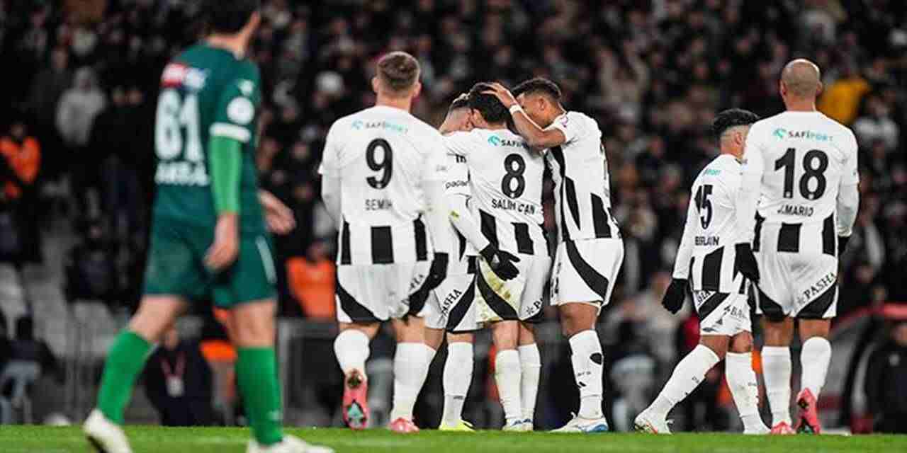 Beşiktaş 2-0 Kırklarelispor (Maç Sonucu) Kartal ikinci yarı kanatlandı!