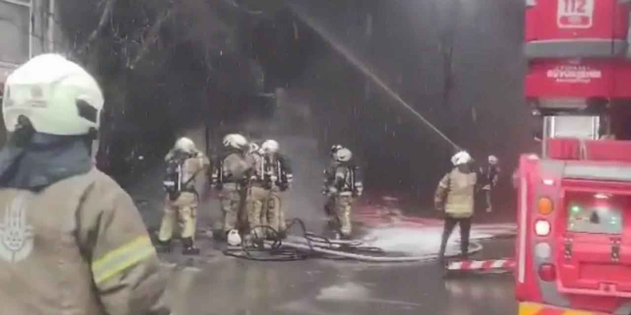 İstanbul Başakşehir'deki yangın kontrol altında!