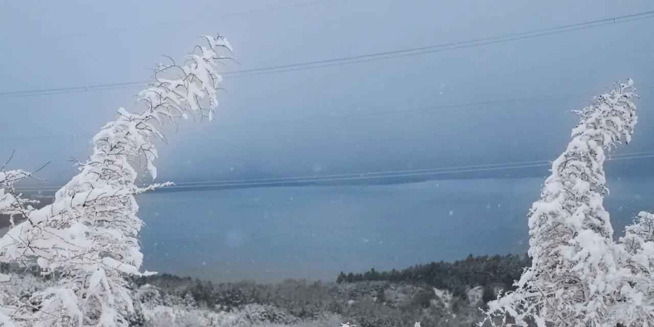 Sakarya'da beyaz örtü kadraja böyle yansıdı
