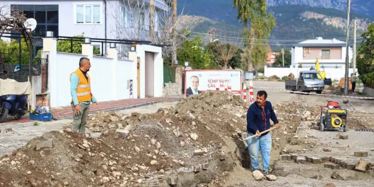 Antalya Tekirova’da içme suyu sorunu çözülüyor