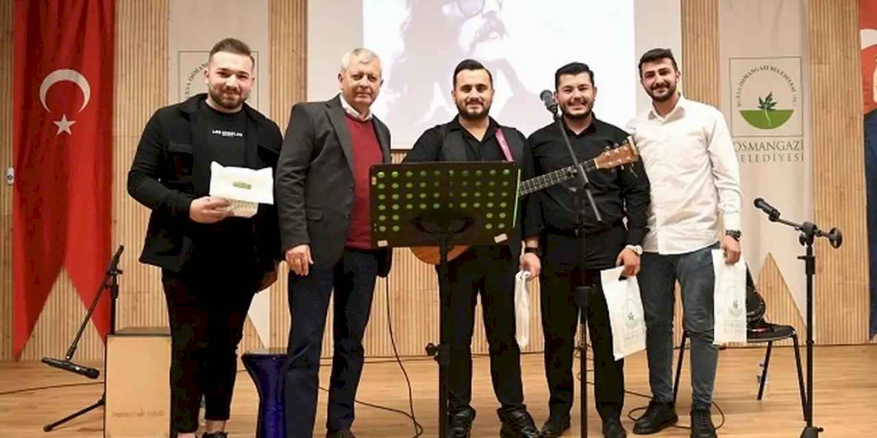 Bursa Osmangazi Belediyesi Cem Karaca’yı andı