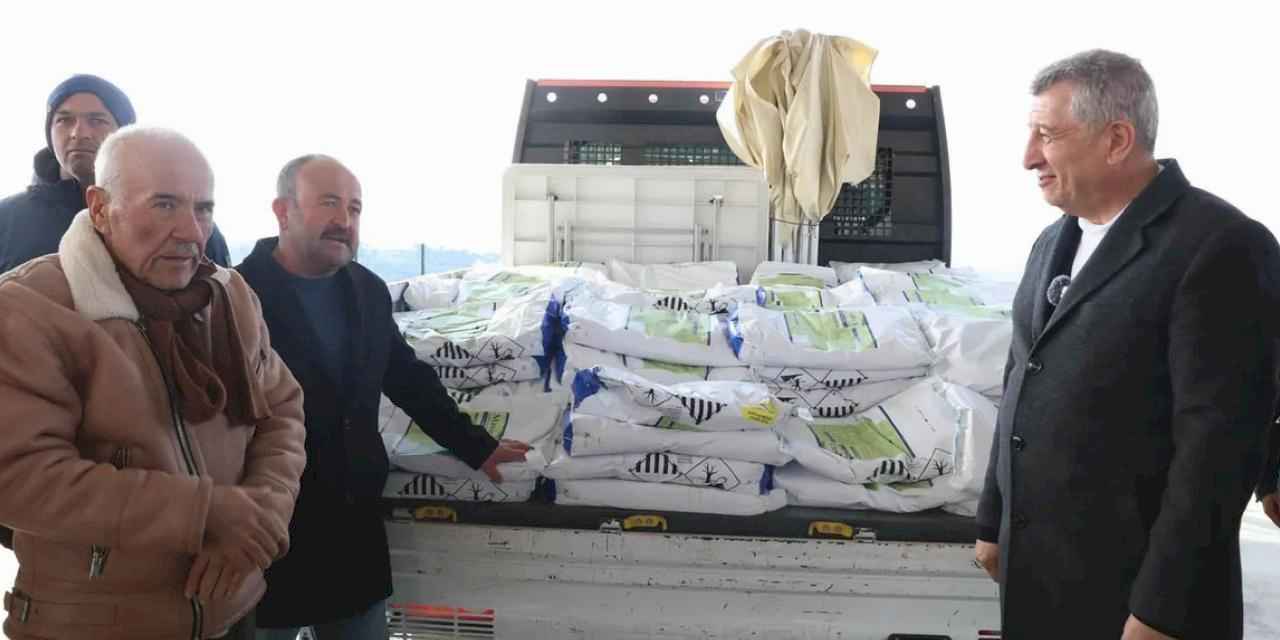 İzmir Güzelbahçe'den çiftçilere can suyu