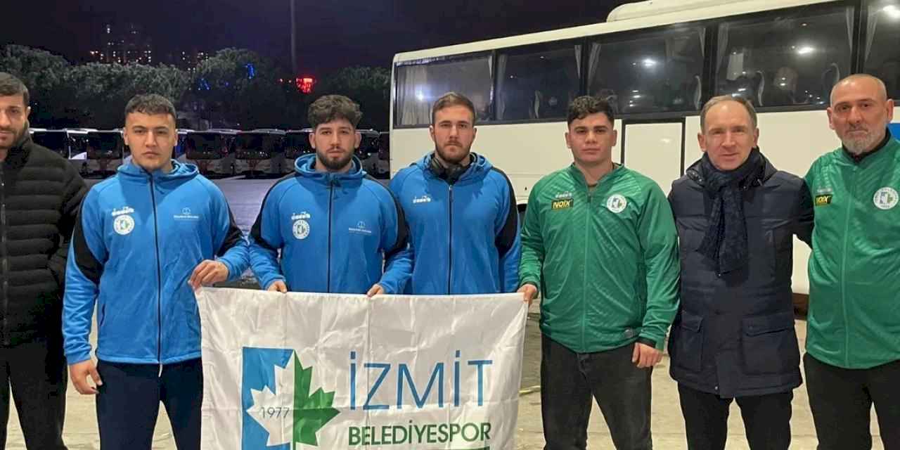 İzmitli güreşciler, Türkiye Şampiyonası için Sivas’ta