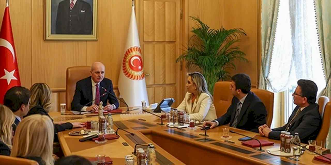 TBMM Başkanı Kurtulmuş Antalyalıları kabul etti