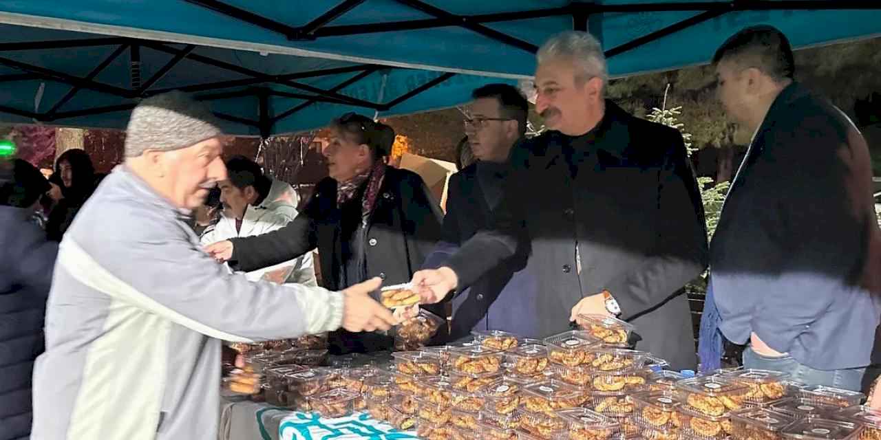 Bursa Nilüfer’de Berat Kandili bereketi