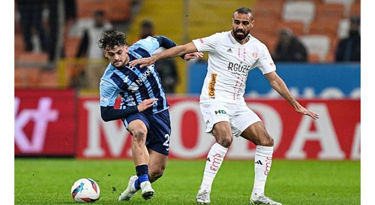 Adana Demirspor 1-1 Onvo Antalyaspor (Maç Sonucu) Adana'da puanlar paylaşıldı!