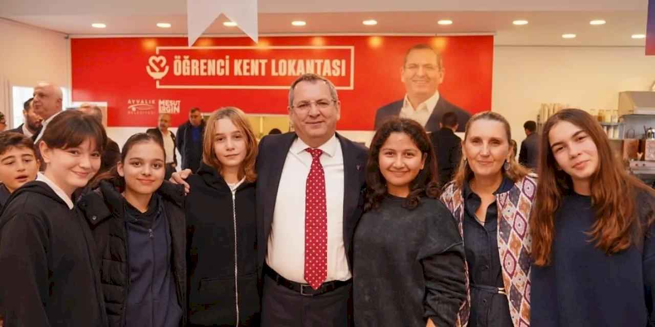 Ayvalık'ta ikinci “Öğrenci Lokantası” hizmete girdi