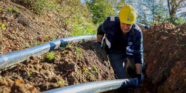 Sakarya'da 6 bin 500 metrelik yeni içme suyu hattı