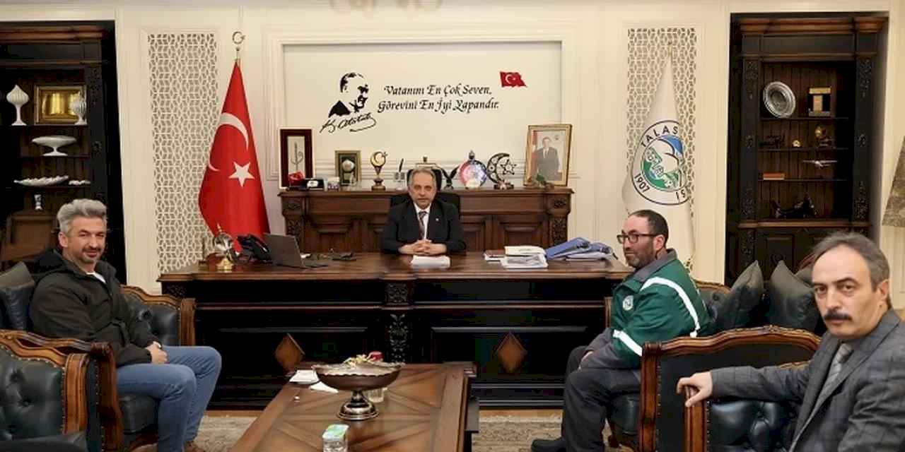 Kayseri Talas'tan örnek davranışa takdir