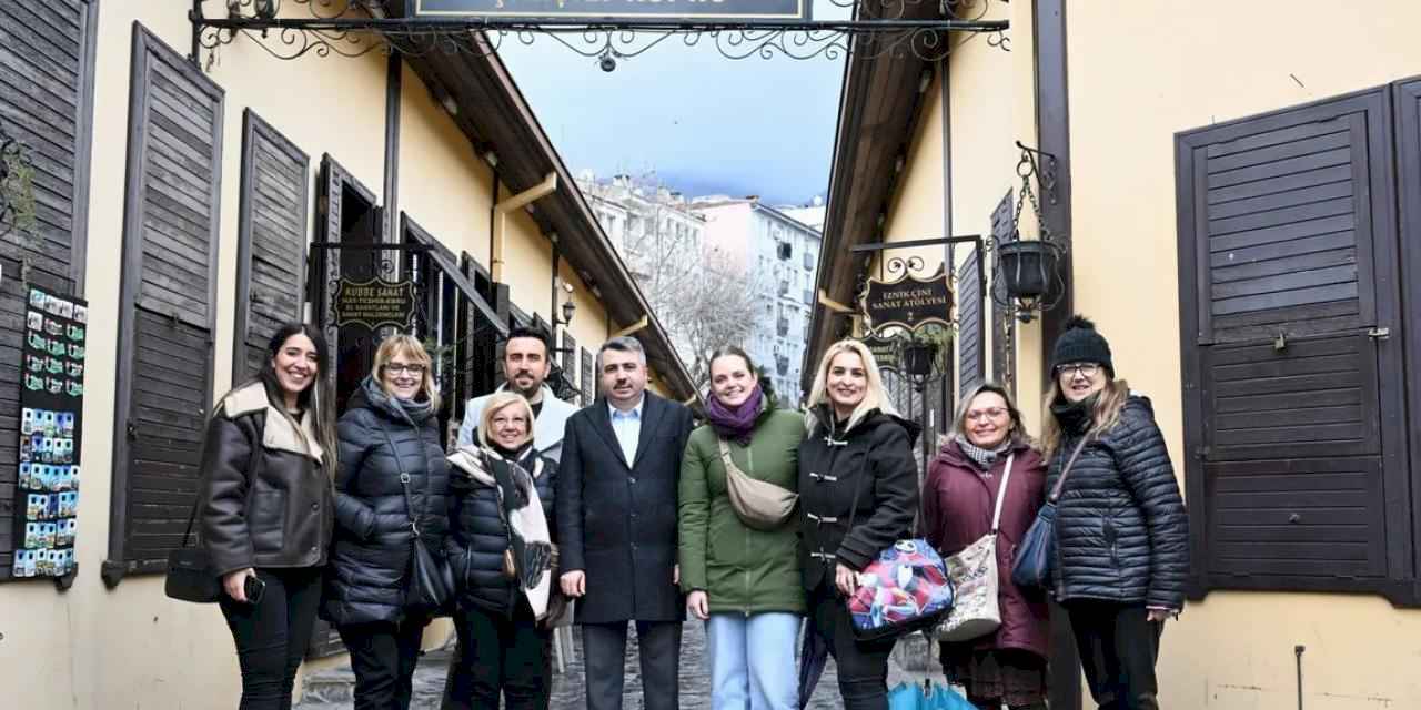 Oktay Yılmaz’dan Bursa'nın Sanat Köprüsüne ziyaret