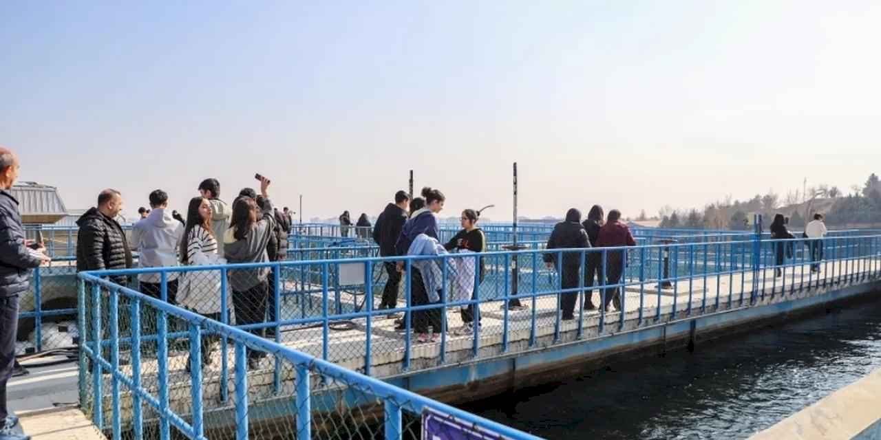 DİSKİ’den lise öğrencilerine su arıtma eğitimi