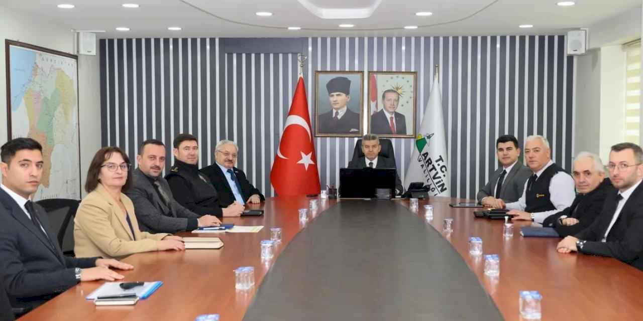 Artvin'de üniversite güvenlik toplantısı