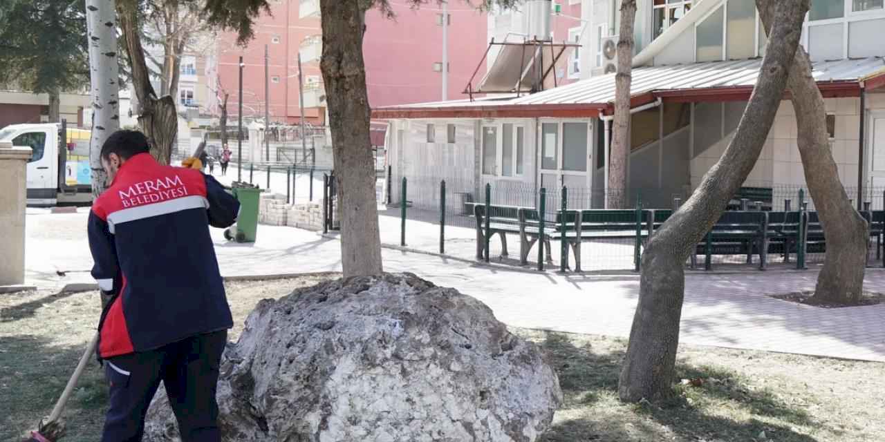 Konya Meram'da Ramazan temizliği!