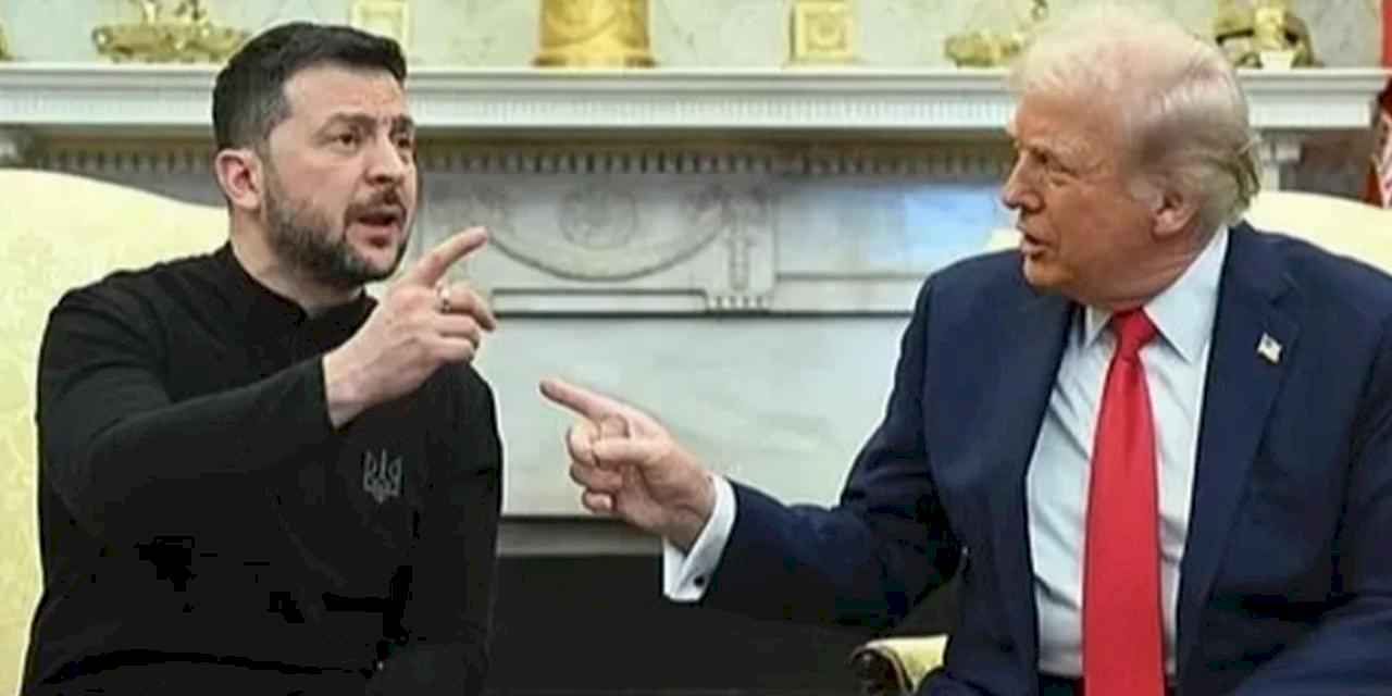 Trump ve Zelenskiy ile kameralar önünde tartıştı