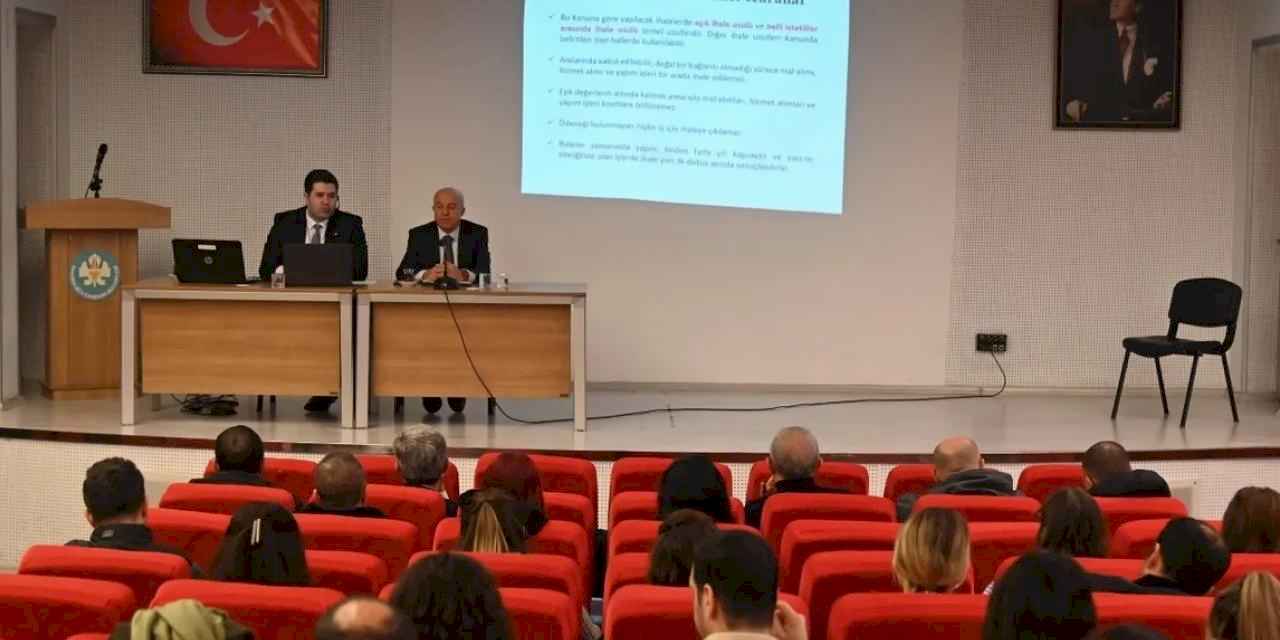 Manisa Büyükşehir çalışanlarına 'Kamu İhale' eğitimi