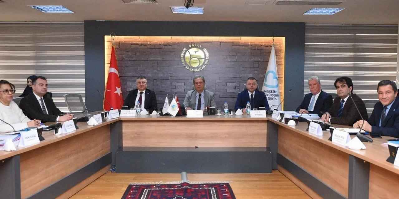 BASKİ altyapı çalışmalarını değerlendirdi