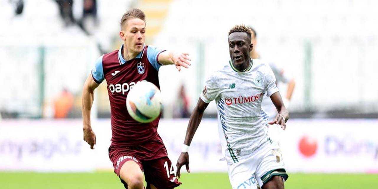 Tümosan Konyaspor 1-0 Trabzonspor (Maç Sonucu) Fırtınaya Konya engeli!
