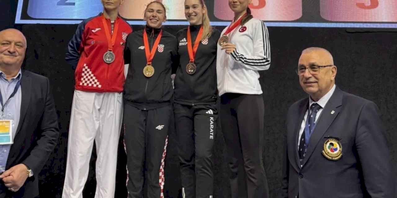 Zümra Rezzan Balkan Şampiyonası’nda podyuma çıktı!