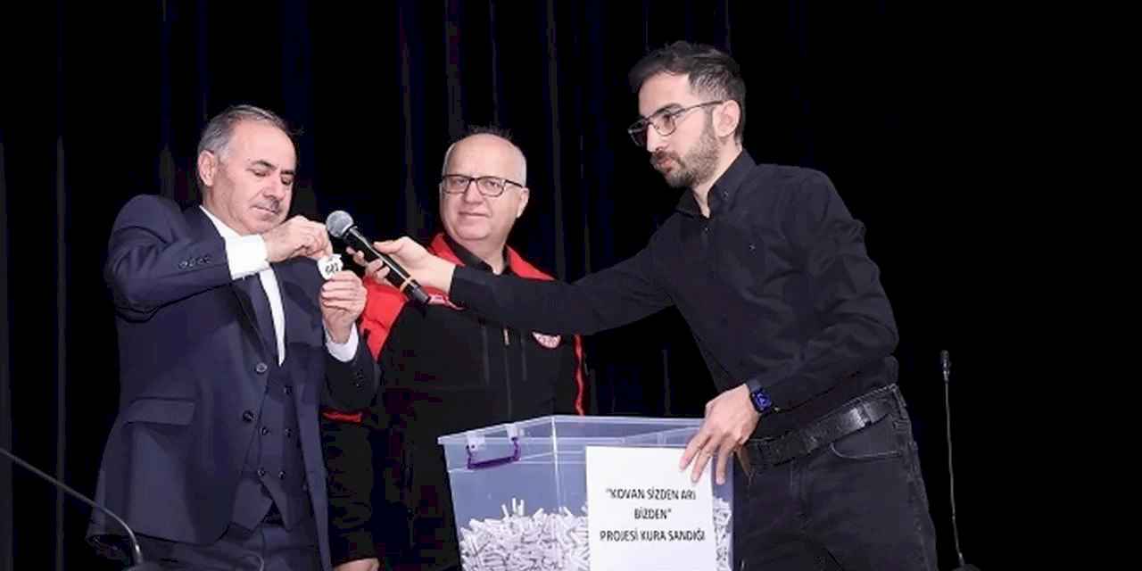 Kayserili arı üreticilerinden Büyükkılıç'a teşekkür