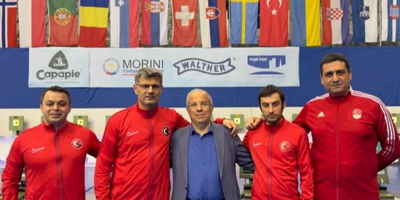 Atıcılıkta peş peşe altın gurur