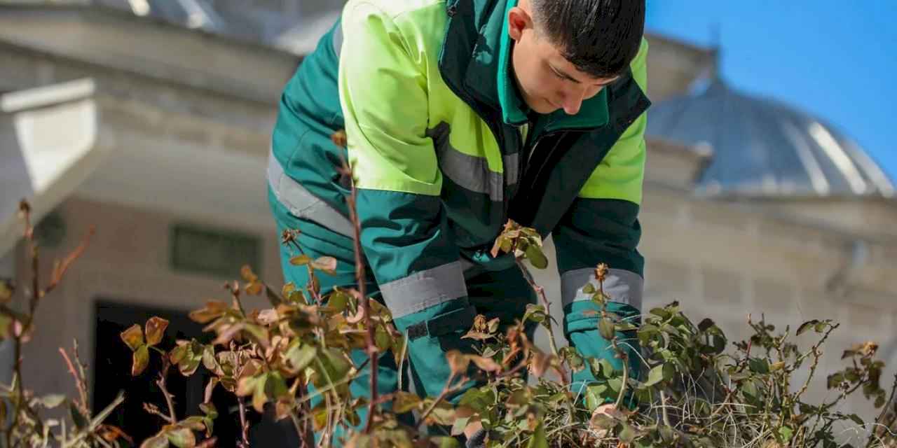 Ankara Keçiören’de bahar temizliği