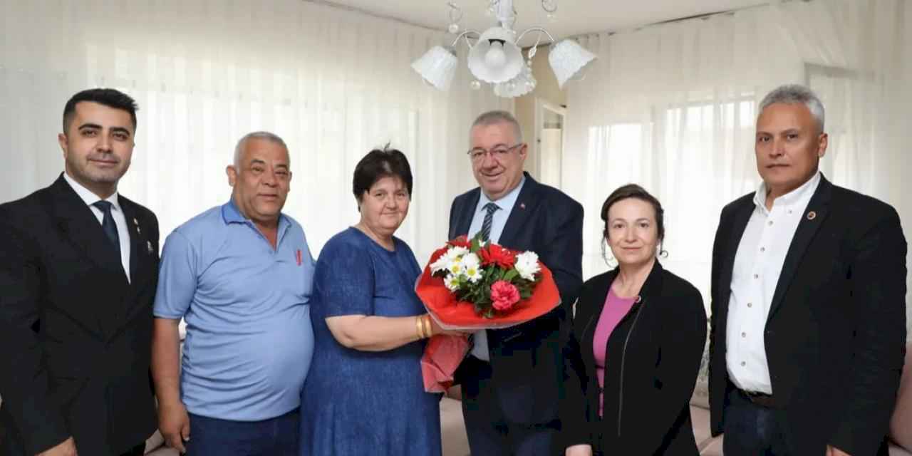 Balıkesir Edremit'te şehit ailelerine destek