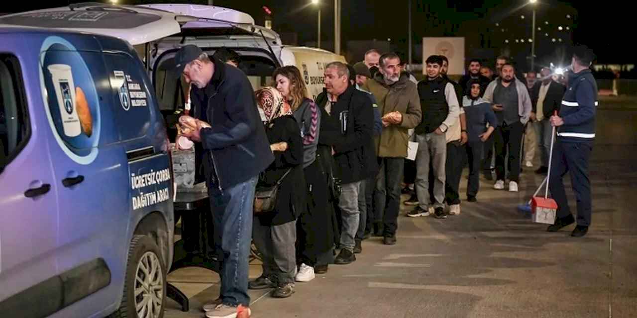 Ankara Büyükşehir'den şehir hastanelerine sahur ikramı