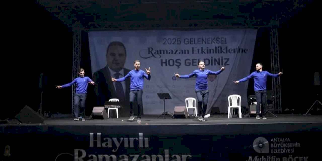Antalya'da ramazan etkinliklerinde Konyalılar gecesi