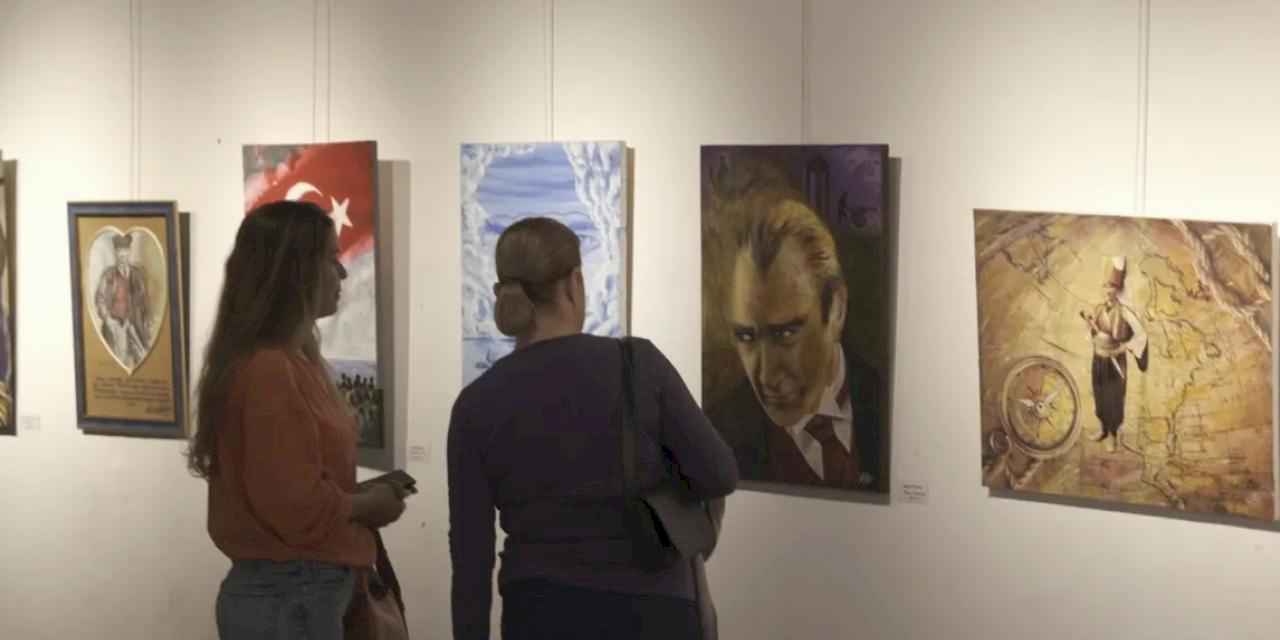 İzmit'te 'Çanakkale Ruhu Karma Sergisi' açıldı