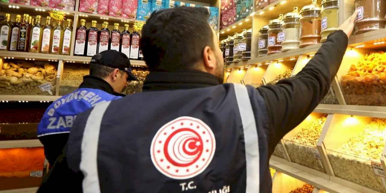 Gaziantep zabıtası denetimler ile güvenli alışverişi sağlıyor