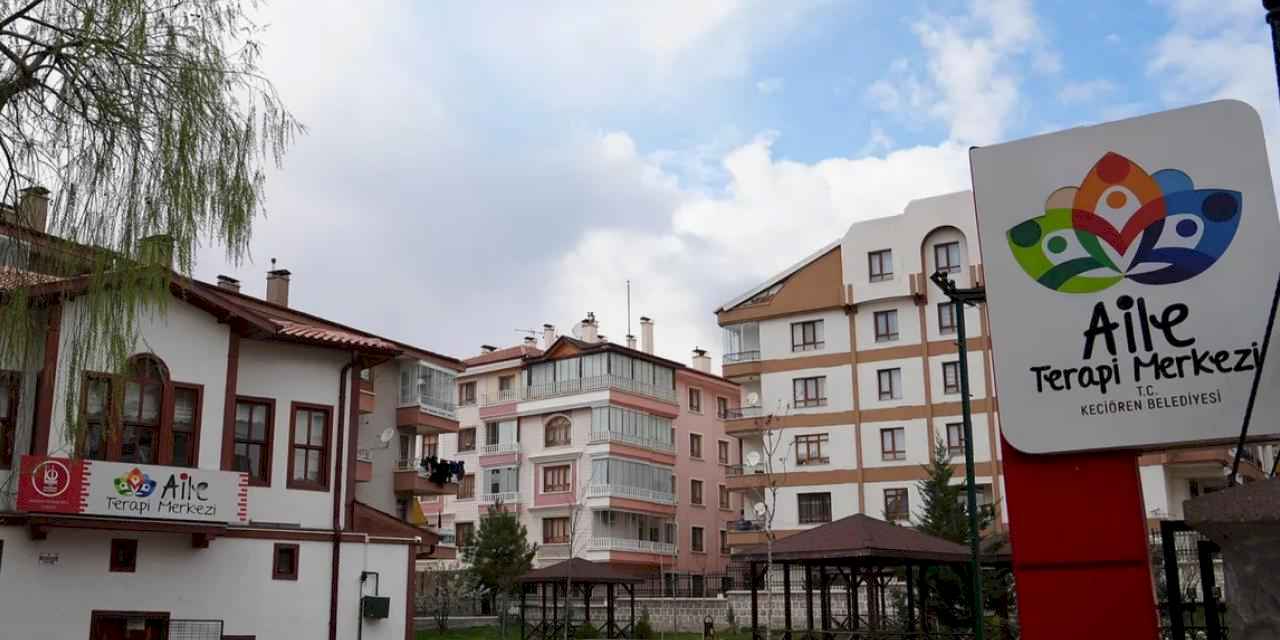 Ankara Keçiören'de Karargahtepe'nin yeni 'Terapisi'