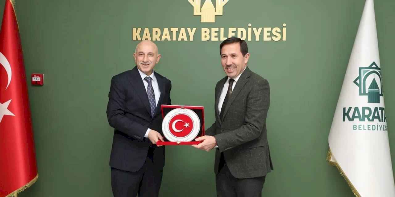 Başkan Kılca, Konya İl Emniyet Müdürü Maksut Yüksek’i ağırladı