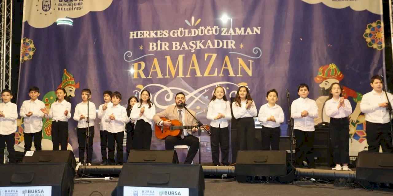 Bursalı çocuklardan Su Günü’ne özel konser