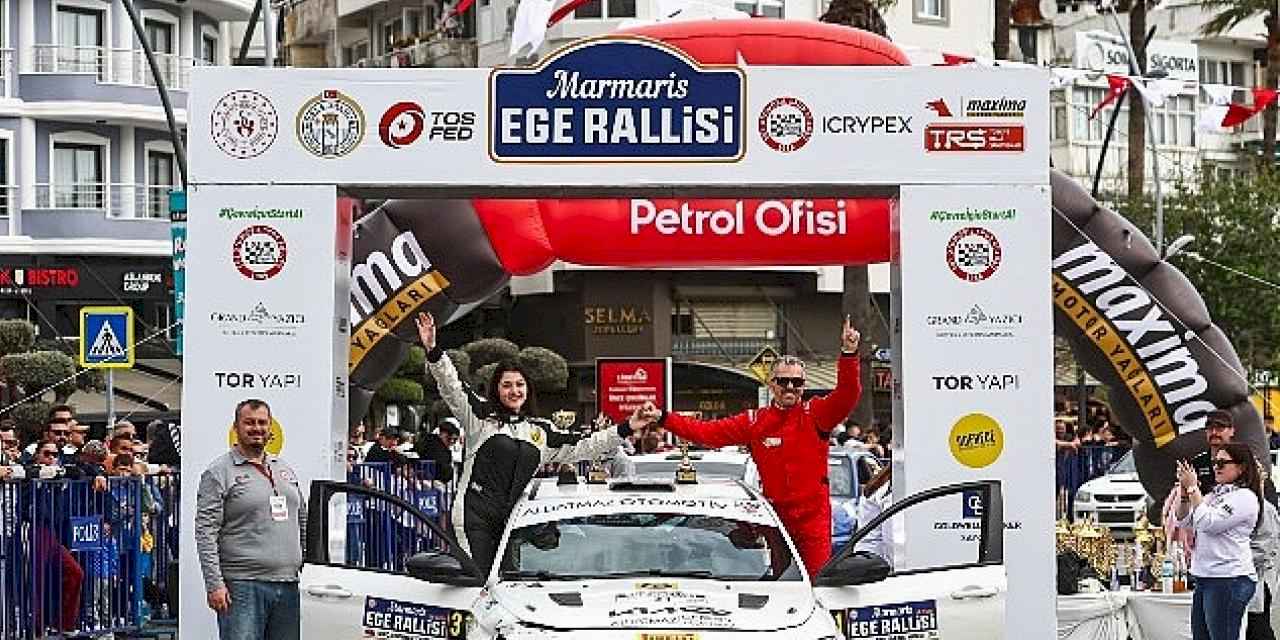 Marmaris Ege Rallisi büyük çekişme ve heyecana sahne oldu