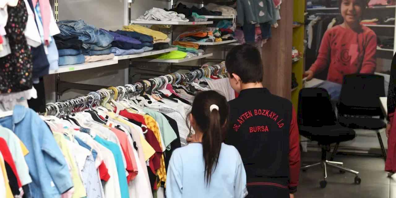 Bursa Osmangazi'nin 'Sevgi Mağazası'ndan bayramlık sevinç